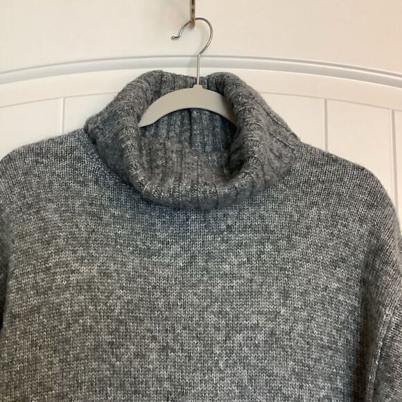 NWT ❤️ New Look Soft Gray Sweater Dress - Picture 2 of 8